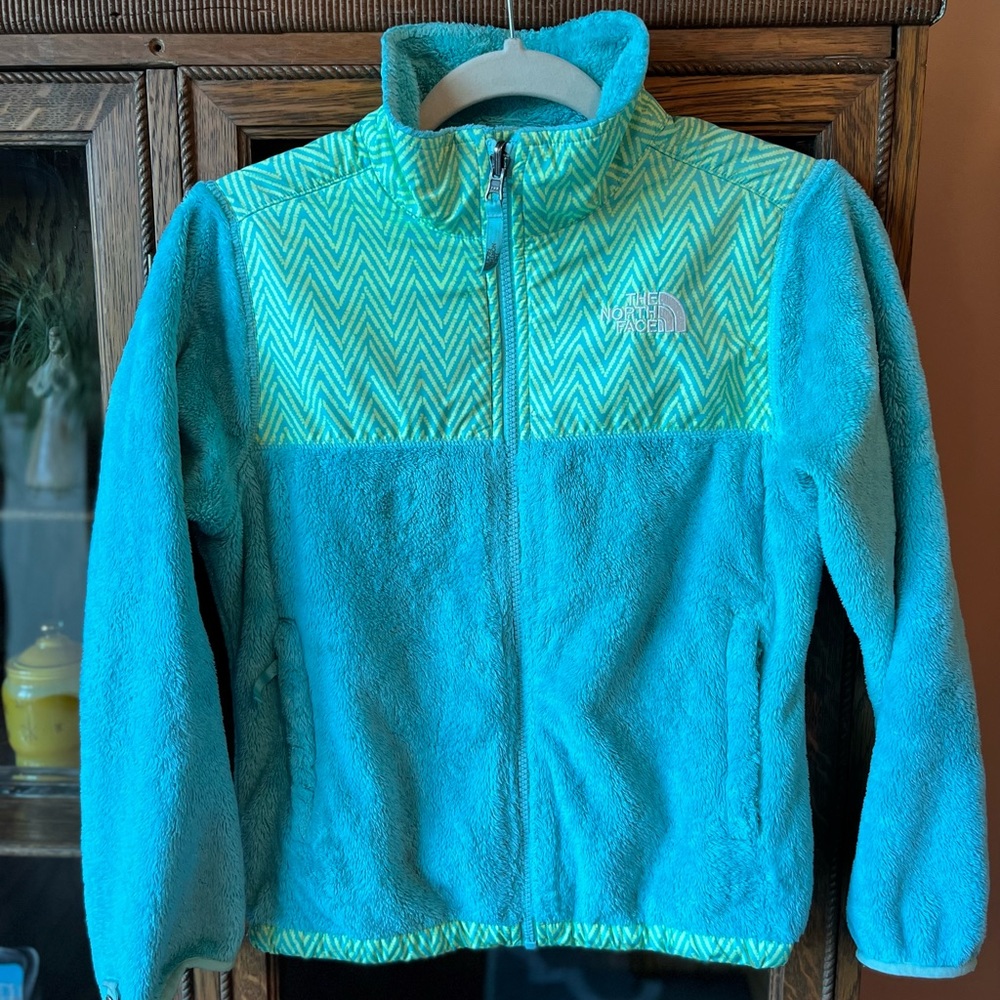 Girls North Face Fleece Zip Up